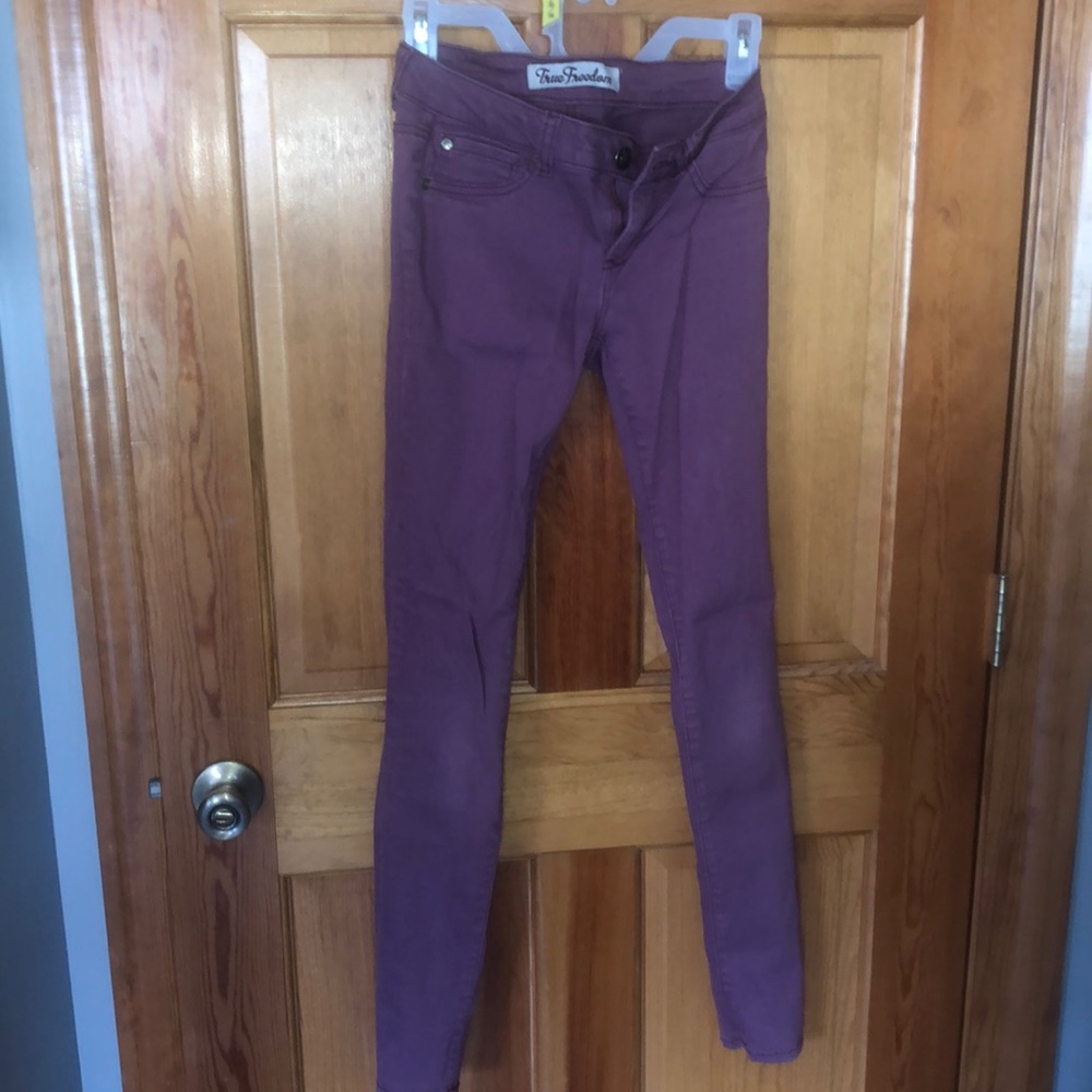 Light purple jeans